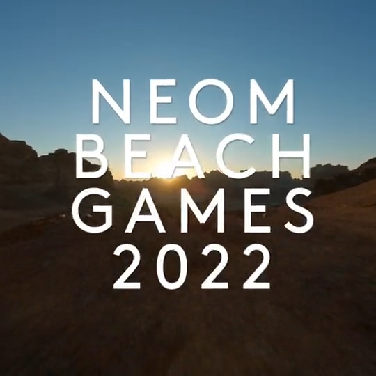 NEOM on Twitter "NEOM Beach Games 2022 will bring together leading