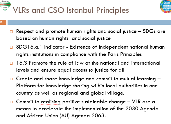 NAYOZimbabwe's tweet photo. The is a direct link and connection between the SDGs and the #IstanbulPrinciples and by actively implementing the principles, we can accelerate our contributions to #Agenda2030 @CSOPartnership_ as #CSOs @SAYoF_SADC @CPDEYouthAfrica @CSOPartnership_ @ZimCSOSDGRefGrp @euinzim https://t.co/NltDfx1NKM