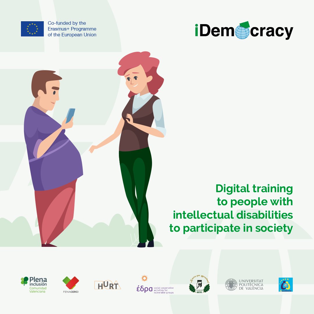 SabienUPV's tweet photo. Visit the website of our #IDemocracy project. 
It includes a training platform on democratic rights! 
We are finishing the project!!!  https://t.co/j80kD9c3Bf https://t.co/s9kMIM6X6b