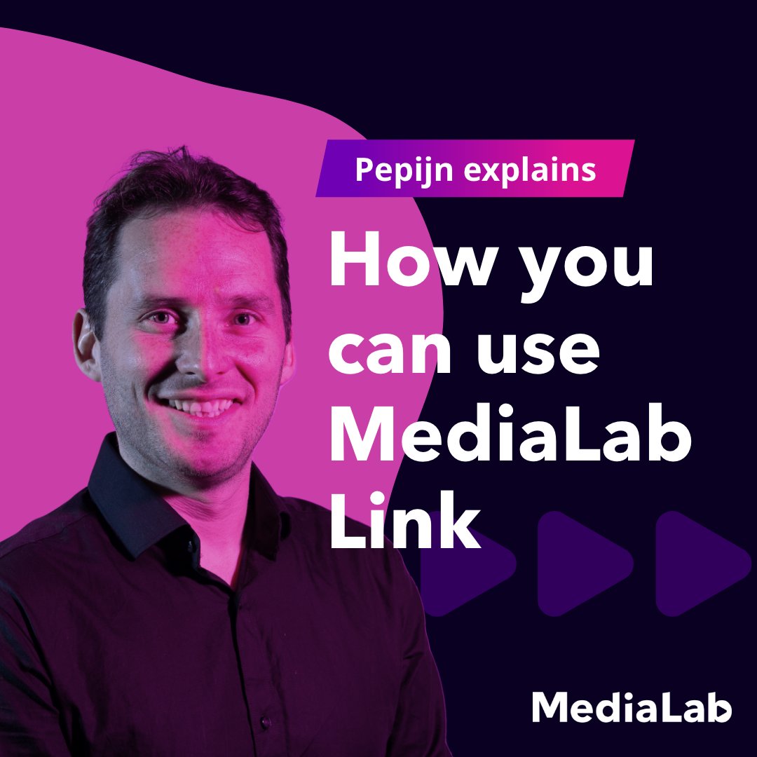 Medialabnl's tweet photo. We’re proud to introduce MediaLab Link: our service that makes it easier than ever to send large files securely.

 MediaLab Link is: 
🔑 Safer
🏎️ Faster
🕑 Always available

Read all about MediaLab Link here: https://t.co/wTCSPGGmym
 
#MediaLab #mediamanagement #filesharing https://t.co/5HRFeiGZ6V