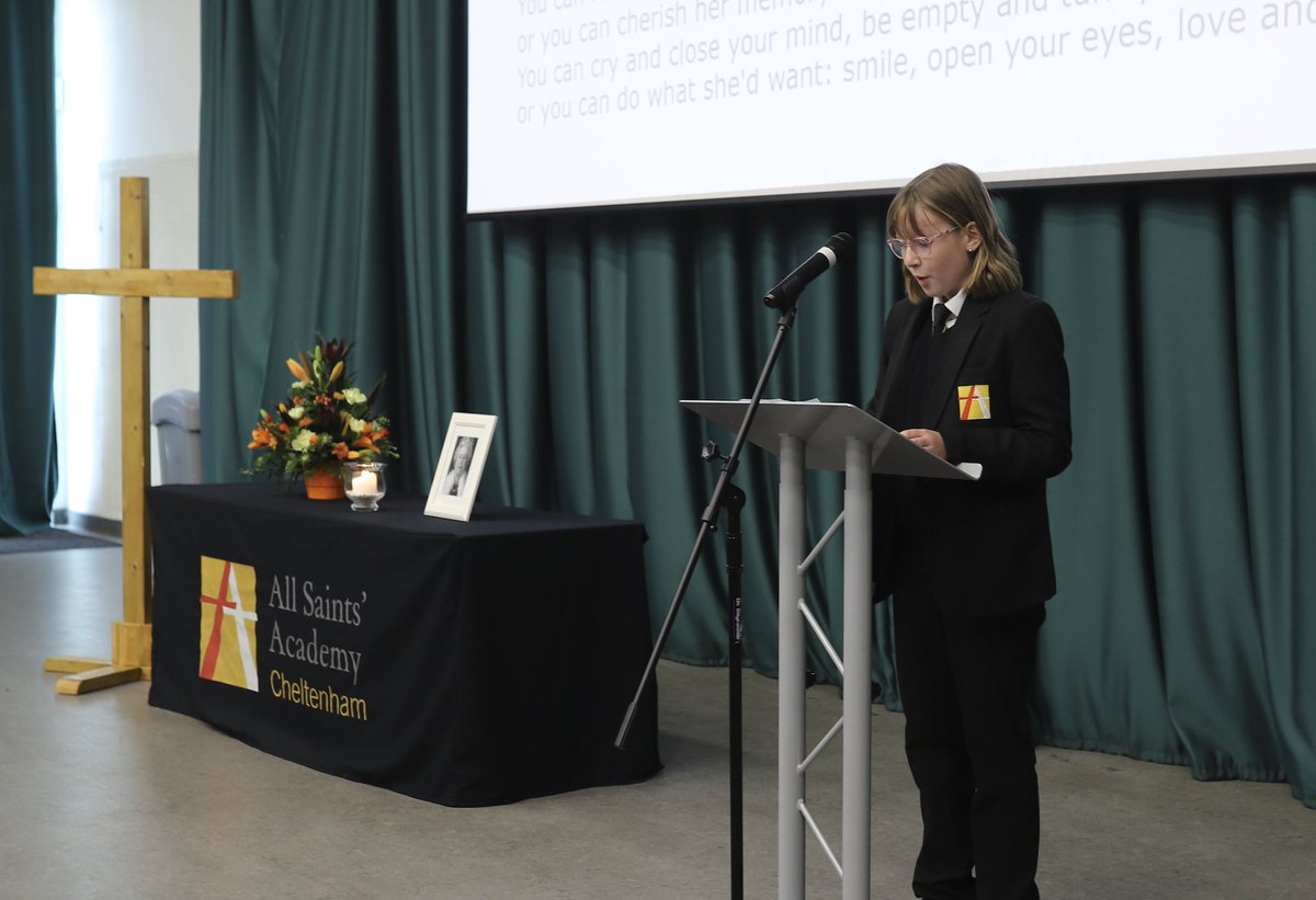 asachelt's tweet photo. It was a pleasure to welcome @BishGloucester to deliver Collective Worship today, in memory of Her Majesty Queen Elizabeth II.
We look forward to welcoming you back soon.
#ASAChelt #QueenElizabethII #CollectiveWorship https://t.co/egb4B4qMVc