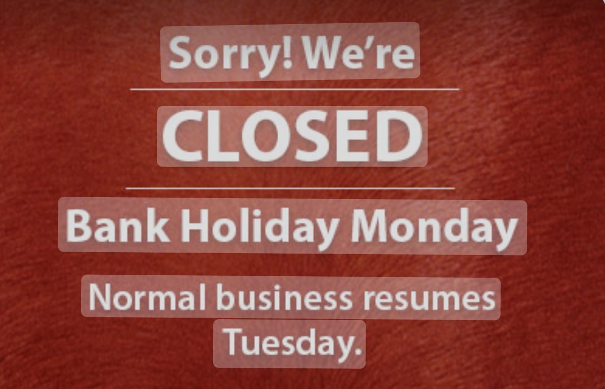 Have a great long weekend everyone 🖤💙