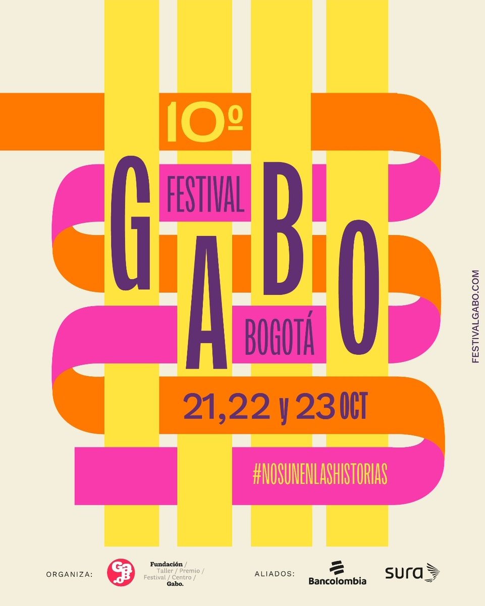 ¡Llega a Bogotá el #FestivalGabo2022!

Nos vemos del 21 al 23 de octubre para vivir la fiesta más grande del periodismo, la ciudadanía y la cultura iberoamericana.

¿Preparado para vivir la pasión #GABOgotá? 😎

#NosUnenLasHistorias