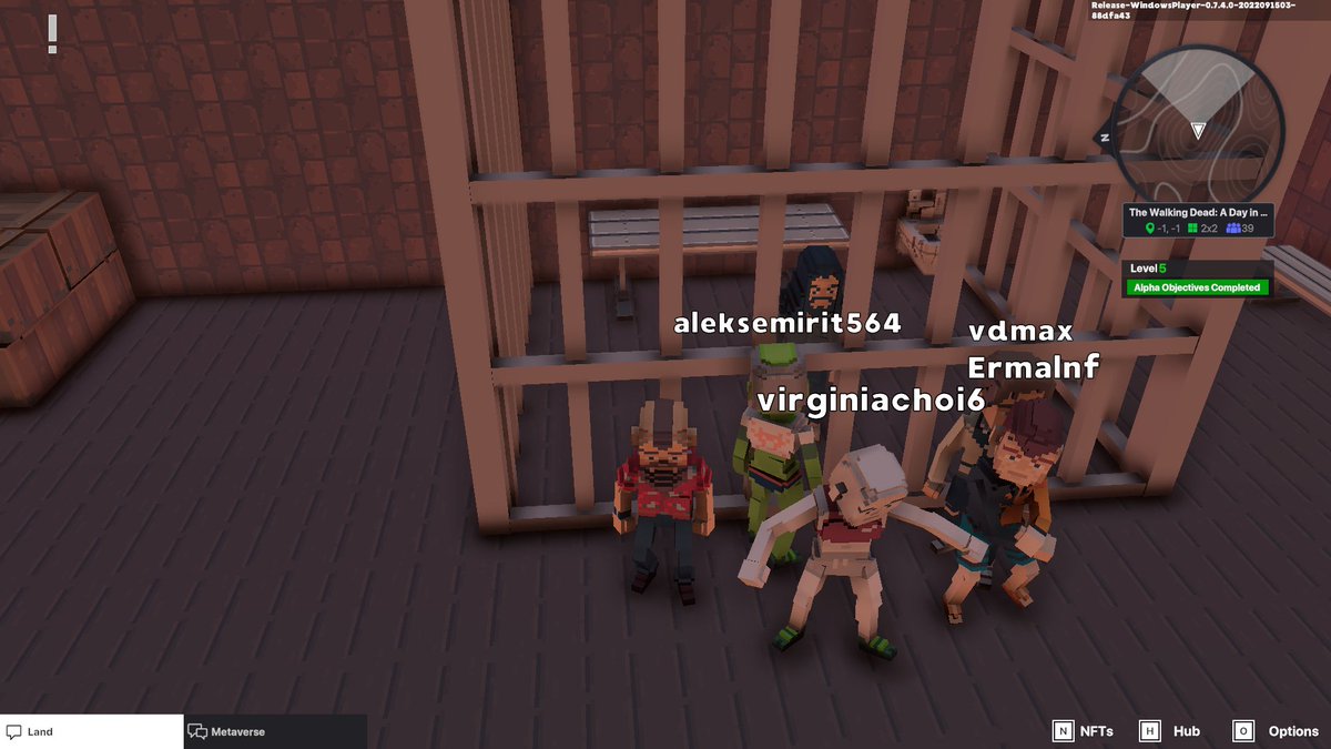 cheeonn111's tweet photo. @TheSandboxGame @TheWalkingDead I just participated in the #SandboxAlphaS3Giveaway for a chance to win 500 SAND! Found Negan in Alexandria, check out my screenshot below! https://t.co/67sKxeDz54