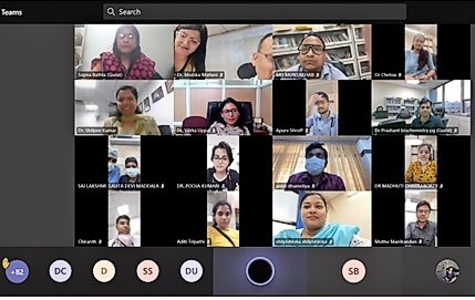 SJHDELHI's tweet photo. On World Patient safety day, Quality cell organized online session on prescription writing &amp; polypharmacy for interns &amp; PG students @SJHDELHI, M.S. Dr BL Sherwal &amp; Off. Principal Dr LG Krishna addressed the students to learn &amp; follow best practices in writing medical prescription https://t.co/YotWZgnN2D