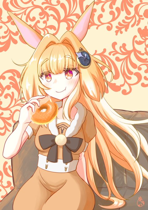 久々のお絵かき!
うちの子あるねちゃんに好きなものを食べてもらうだけのシリーズ
第一弾はミスタードーナツのハニーディップ🍩
続くのか…?
#イラスト #オリジナル 