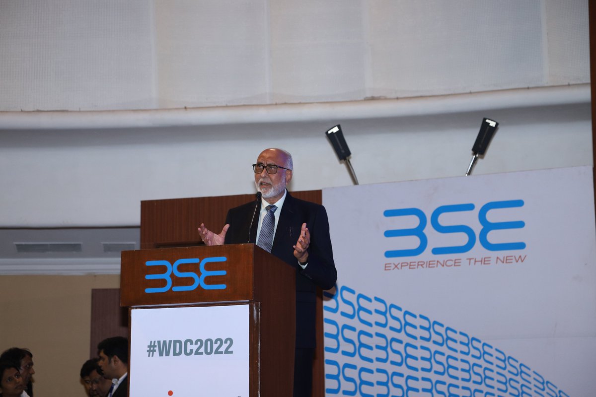 Shri S. S. Mundra, Chairman, BSE speaking at Mentor My Board Women Director’s Conclave 2022 on 16th Sep, 2022 at @BSEIndia #WDC2022