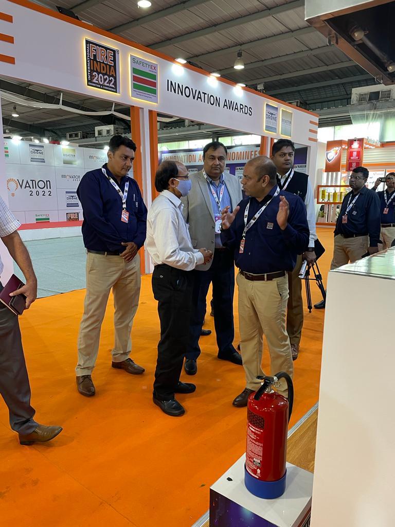 CeasefireIndia's tweet photo. We are having a busy time at Fire India 2022 in Gujarat!
Come and visit Ceasefireβs extensive range of fire safety solutions at Stand No. D3 to witness the most advanced fire safety solutions.
See you there!
#FireIndia #firecontrols #exhibition #gandhinagar #Gujarat #firesafe https://t.co/8otiidb4Fz