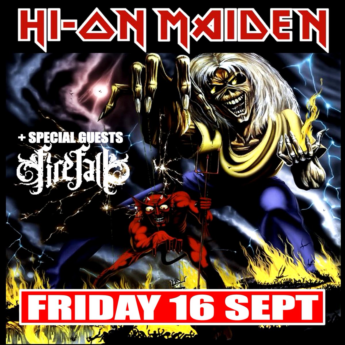 Tonight - <a href="/hionmaiden/">Hi-on Maiden</a> + <a href="/Fire_Fall_UK/">FireFallUK</a>  Last few tickets here - bit.ly/3AFhxX0. TA 'classic rock' hour to follow on after the gig finishes. Into Maiden &amp; all things classic rock this is your night! <a href="/espmagazine/">ESP Magazine</a>  <a href="/MomentMag/">The Moment Magazine Peterborough</a> <a href="/PCRSTUDIO/">PCRFM</a>