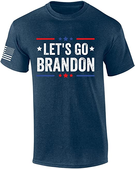 🏆Product of the Day🏆 Let's Go Brandon Shirt great conversation starter that will get some laughs and turn heads everywhere you go 🤣🤣🤣amzn.to/3LmjA5N #fjb #letsgobrandon #patrioticshirt #trump