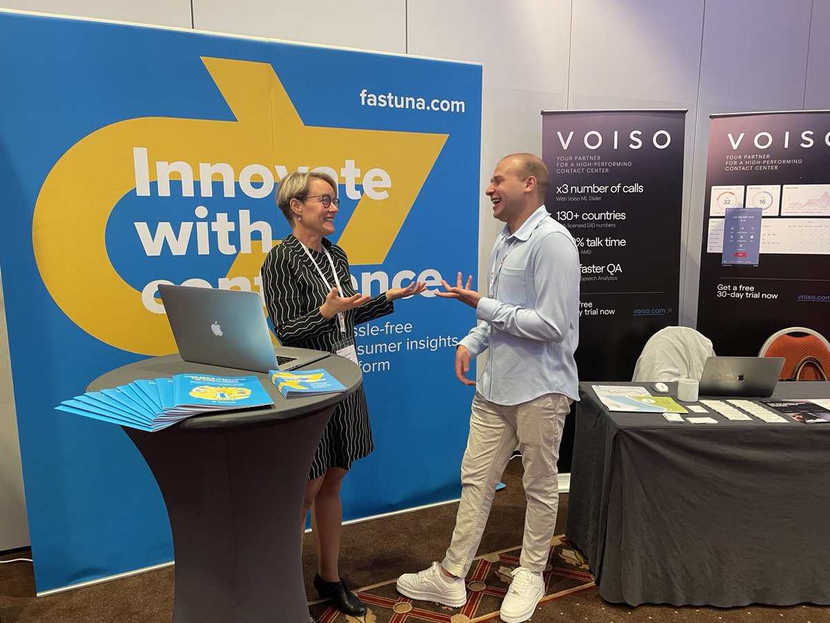 Fastuna1's tweet photo. We were so happy to be a part of the #MRMW event in Berlin. So many intelligent people with the beautiful products they are developing. Thanks to everyone who contributed to the inspiring atmosphere! #mrmweurope #mrx https://t.co/uUVKIMj1K8