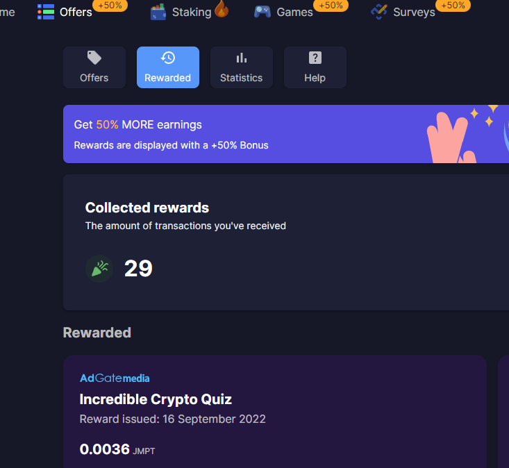 xrpsub0's tweet photo. @JumpTask_app 0x2Af0066BeE95A805065EDEEEC327AC93f668eF7E https://t.co/LQ0MoVLgFg