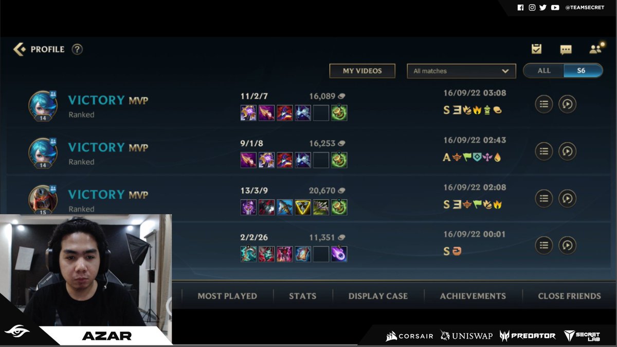 SecretAzar's tweet image. Gwen main stream@

twitch.tv/secretazar