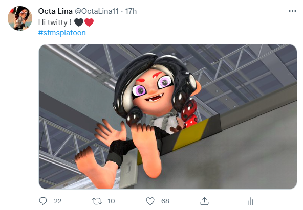 OctaLina11's tweet photo. Aww so much love for the first post thank you everybody ! 🖤❤🖤❤
#sfmsplatoon https://t.co/fNiFzF5crj