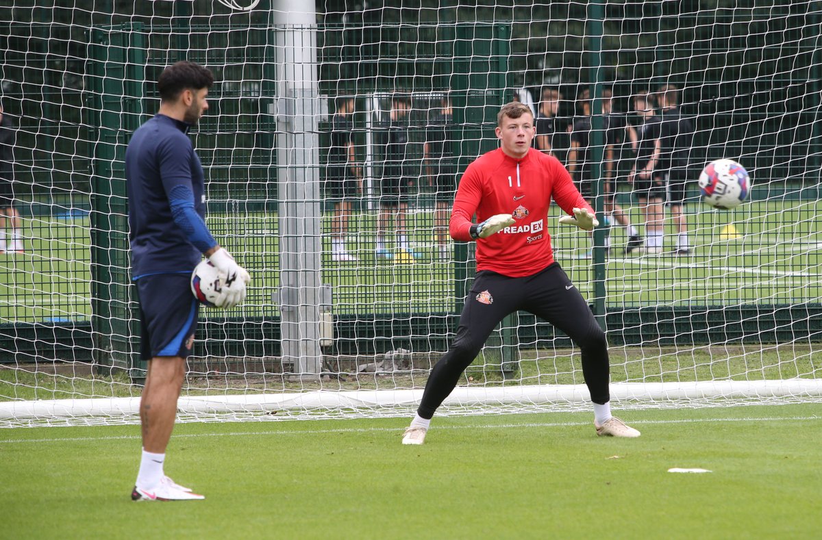 SunderlandAFC's tweet photo. 🧤 AP1. 

#SAFC https://t.co/iTWUztyAy9