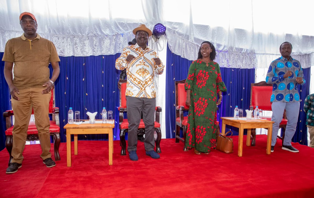 RailaOdinga's tweet photo. We once again thank Kenyans for voting for us and standing firmly with Azimio. 

As the majority coalition in the national assembly, we'll play our oversight role robustly to ensure resources are prudently utilized by the executive. 

We will not be cowed. #AzimioPG https://t.co/fUKqtkS6hS