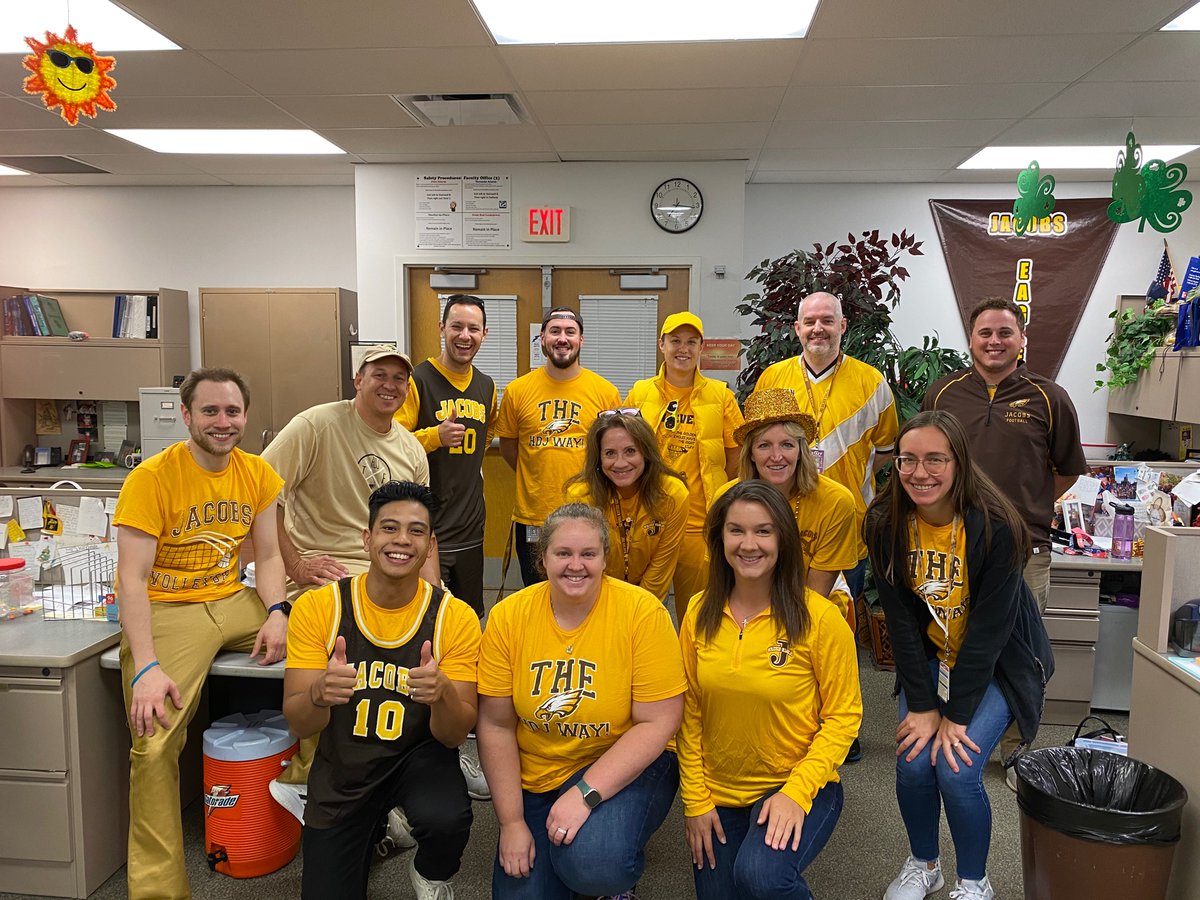 JHSMathDept's tweet photo. Happy Gold Rush Day!! #hoco2022 https://t.co/AvkySrY3hx