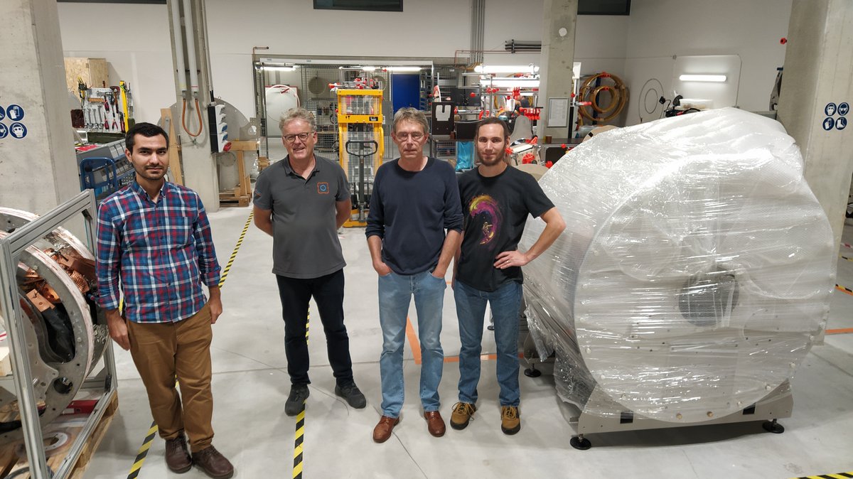 It was fabulous visiting @Neoscan_mri. So excited to see A and Z (not A to Z :D ) of an MR scanner produced in one place.