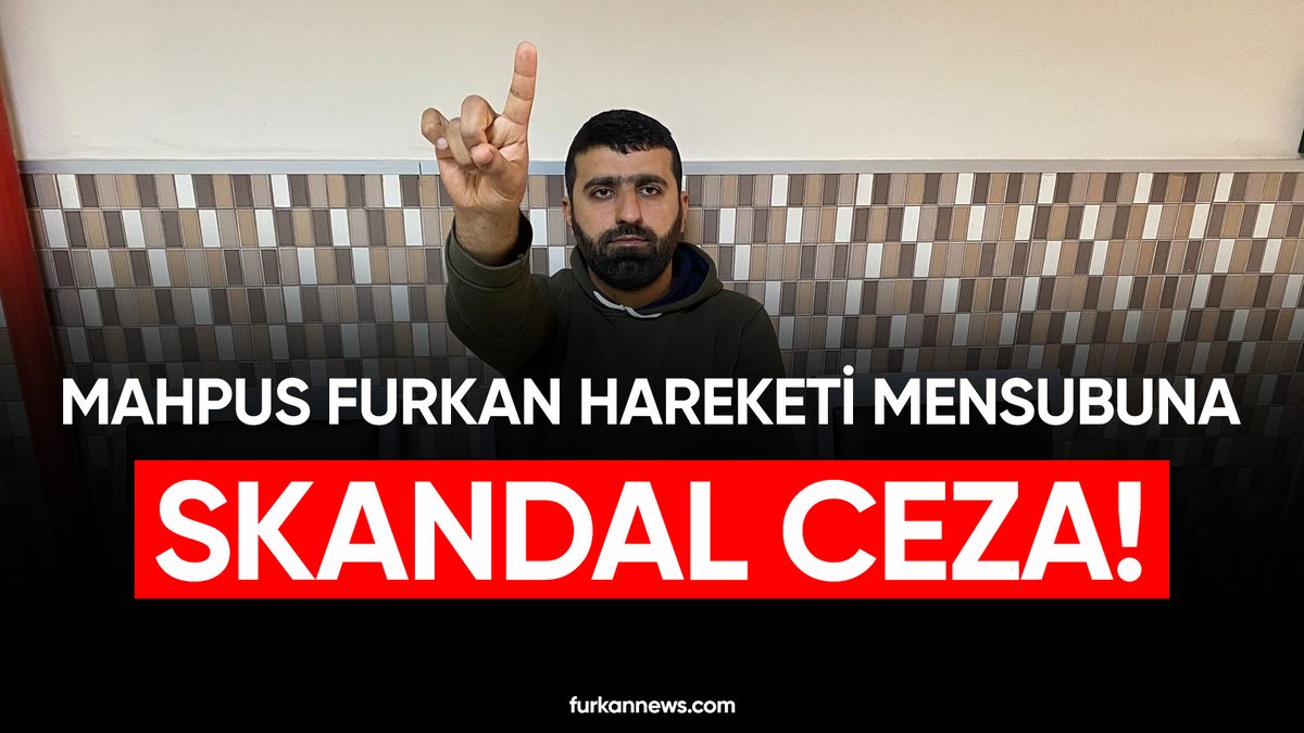 Mahpus Furkan Hareketi Mensubu Rıdvan Biçen'e Cezaevi Yönetiminden Skandal Yaptırım ❗️ Gerekçesiz Olarak 3 Gün Hücre Cezası, 1 Ay Telefon Yasağı ❗️ furkannews.com/furkan-hareket…