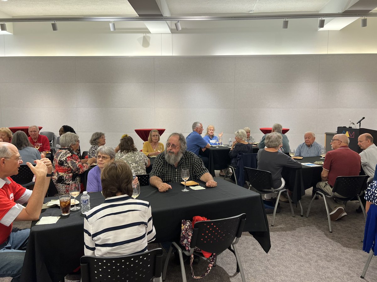 KellieVonStein's tweet photo. AARP PA welcomed back our members and guests last night at the Allentown Art Museum! It was the perfect evening to be back in community and we even recruited some amazing new volunteers! #AARPStrong @AARPPA @billjwpa @TOsborne622 https://t.co/aZFFvad7cS