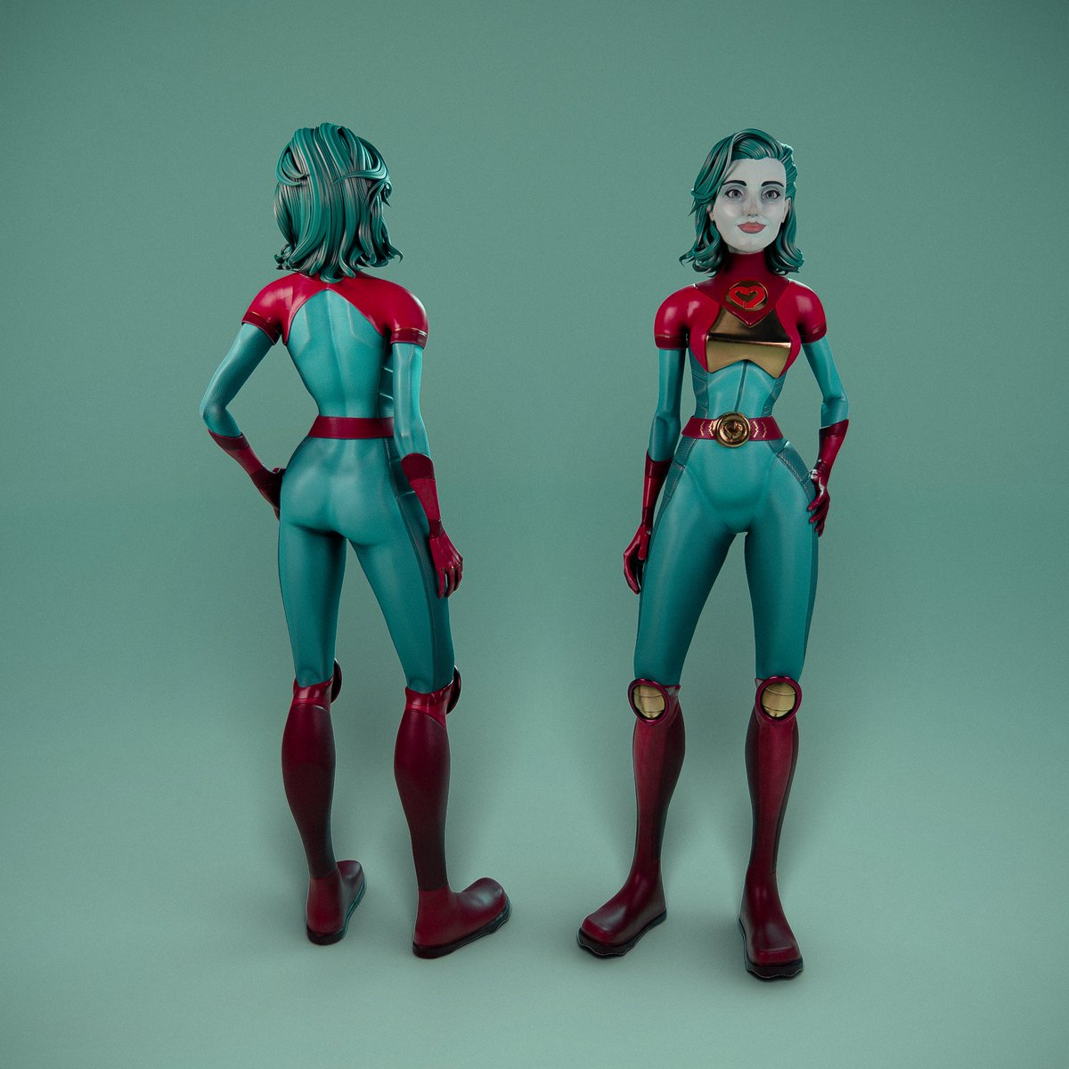 Chris94Phillips's tweet photo. Planetina
Sculpted one of my favorite characters from @RickandMorty  to resemble a stylized version of her voice actress @alisonbrie
Hopefully I pulled it off, but constructive criticism is always welcome.
#rickandmorty  #adultswim #planetina #blender   #substancepainter #zbrush https://t.co/sePKIZr9jh