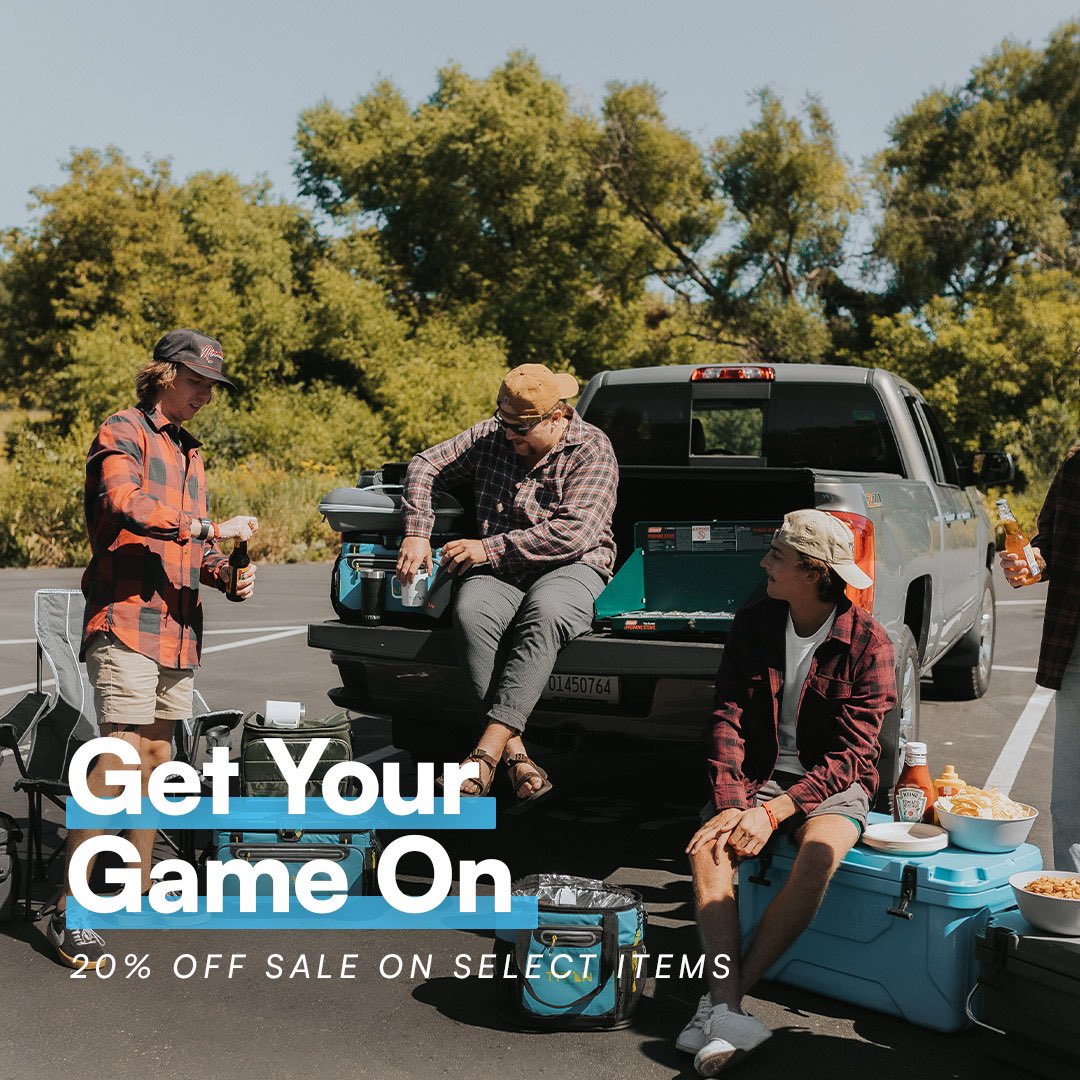 SALE IS ON! 🚀
Get 20% off all #tailgating essentials until September 18th. Use code TAILGATE20 at checkout. 🏈 

Shop now: ArcticZone.com

#GoBeyond #tailgating #football #nfl #sale #tailgate #deals