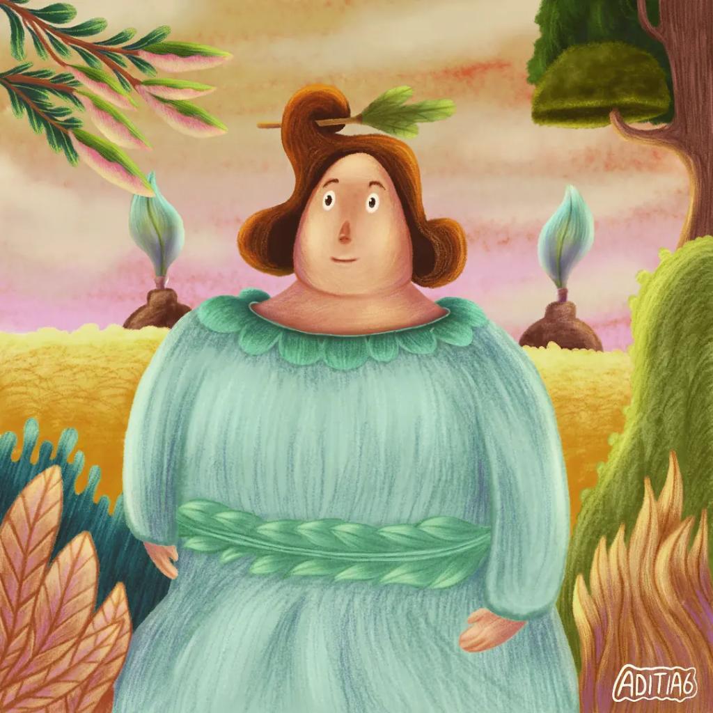 Madam egg. 
#childrensbook #illustration #opencommission