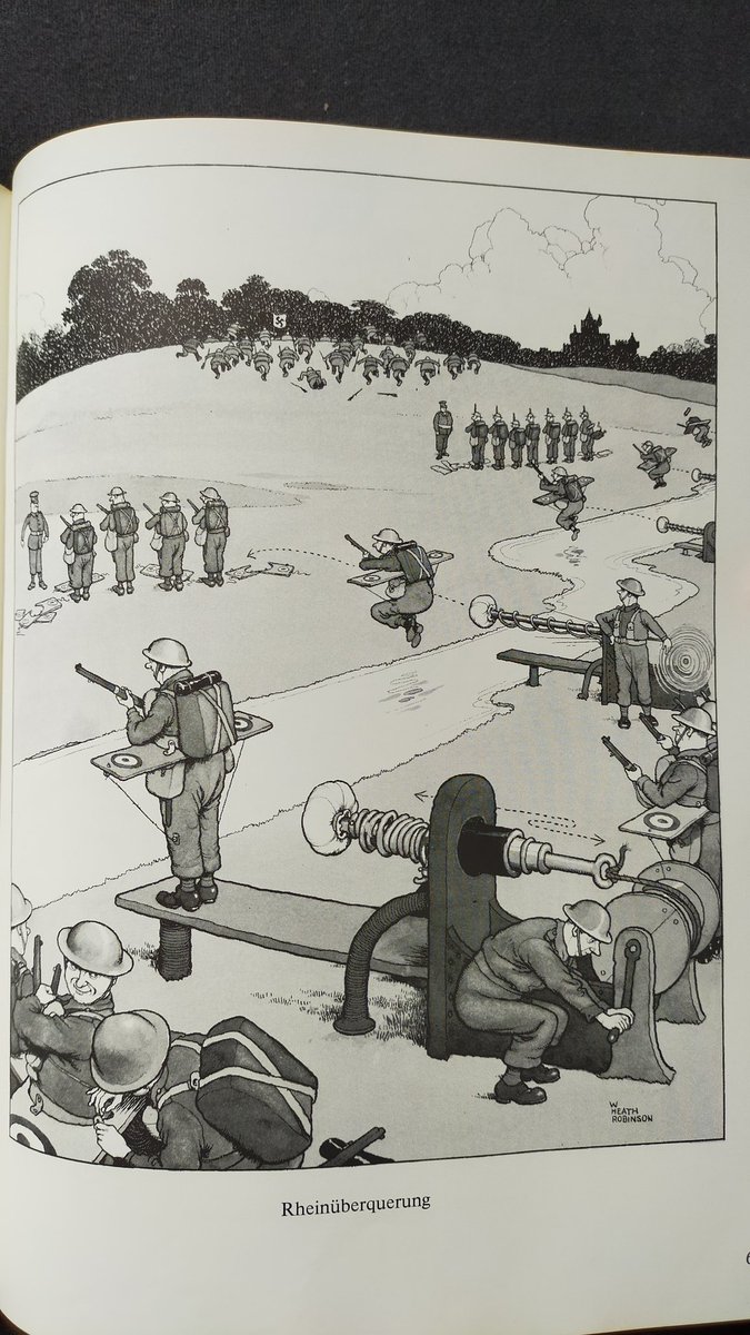 Just got this one from my favorite 2nd hand book store in town. Never saw Heath Robinson's art before. Brilliant... 😍 