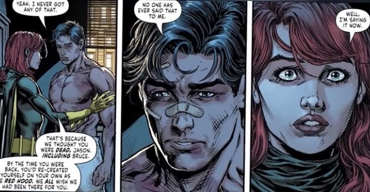 RedHoodDCEU's tweet photo. My favourite Three Jokers moment 🤧 https://t.co/EHtWR14Gu3
