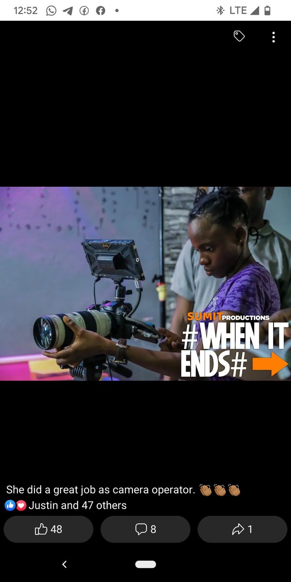 FembeNene's tweet photo. Been a crazy bitter, sweet experience workin behind the camera on the movie projects #WhenItEnds prod by @montana__peters, @nchiforvalery &amp; @theplantersplantation prod by @eystein_young, @irene.nangi as camera operator&amp; cinematographer respectively,congrats to us👏 @ecrans_noirs https://t.co/JgsJKZaQjA
