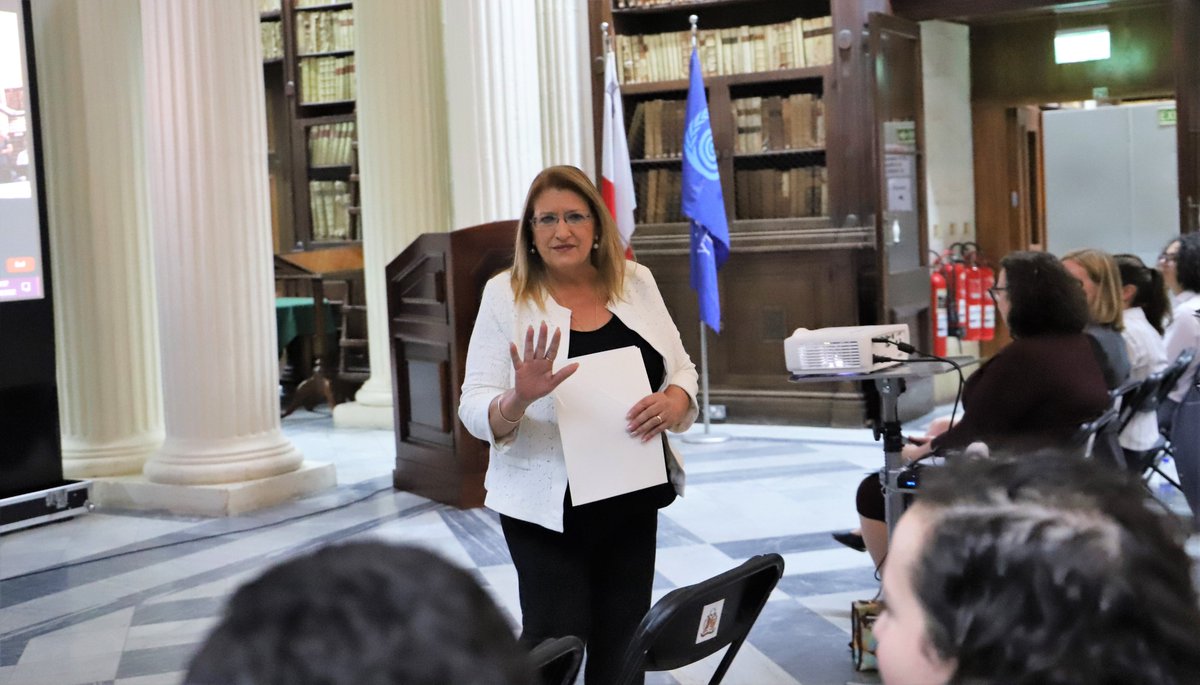 Marie-Louise Coleiro Preca (@marielouise_mt) on Twitter photo "Youth #participation is the only #sustainable way forward for world #peace and #prosperity. History is not only made by politicians, it can be made by young people like yourselves." Proud of the work of the youths in the #MaltaModelUN. Truly enjoyed this morning's conference. "Youth #participation is the only #sustainable way forward for world #peace and #prosperity. History is not only made by politicians, it can be made by young people like yourselves." Proud of the work of the youths in the #MaltaModelUN. Truly enjoyed this morning's conference.