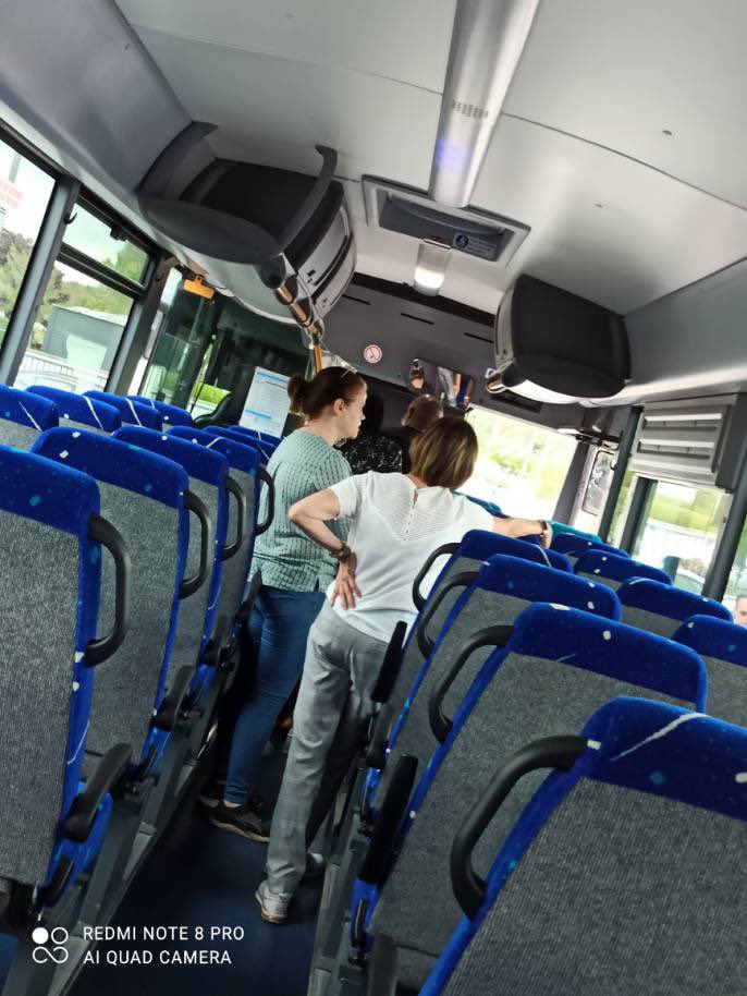 #TousMobilises pour l emploi dans le #transportdevoyageurs.  Présentation de la formation et des postes par #aftral et #keolis aux 23 candidats présents au #poleemploi Roussillon