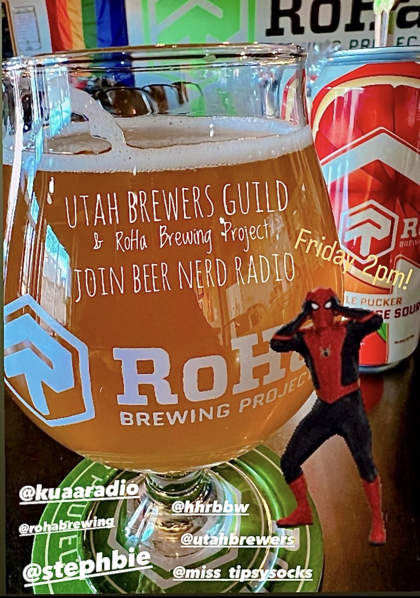 The <a href="/UtahBrewers/">Utah Brewers Guild</a> Guild Collaboration Festival takes place downtown on McCarthy Plaza and <a href="/bewilderbeer/">bewilderbeer</a> kicks off their week long Oktoberfest Celebration. On #BeerNerdRadio today the guild will join us along with <a href="/rohabrewing/">RoHa Brewing Project</a> at 2pm today on <a href="/KUAAradio/">KUAA 99.9fm</a>. 

utahbeer.blogspot.com/2022/09/new-be…