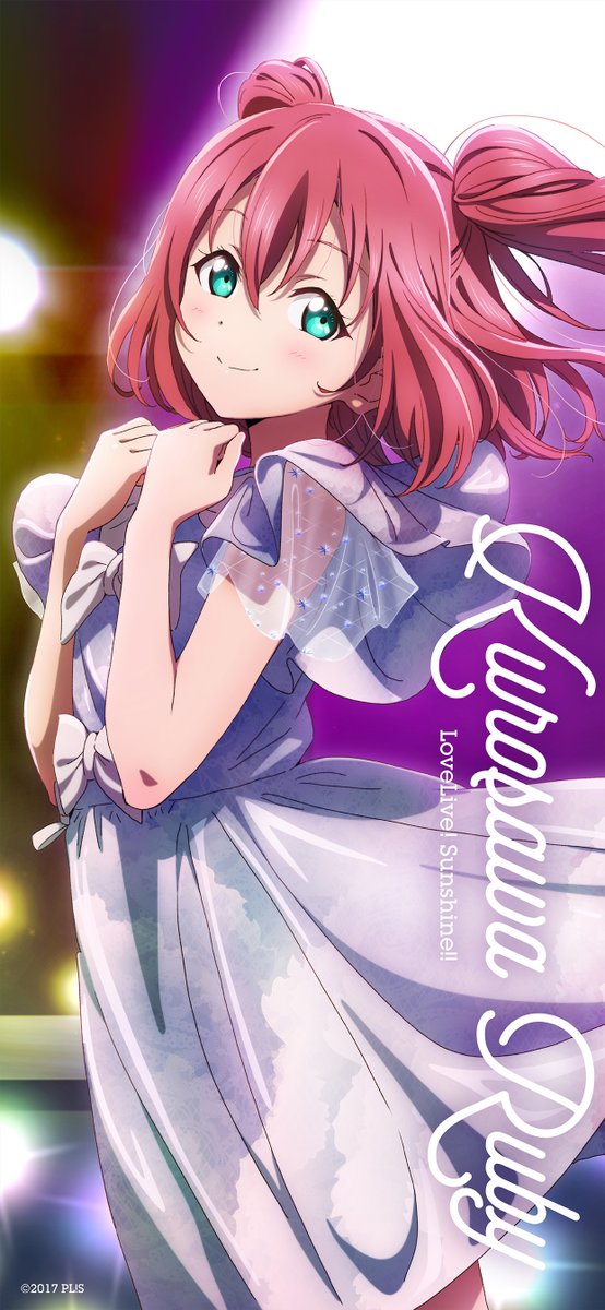 ラブライブ!黒澤ルビィ サイン入りイラスト 肌寒 ラブライブ!黒澤ルビィ サイン入りイラスト 肌寒