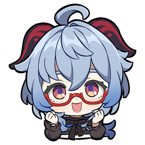 dailyyganyu's tweet image. NEW GANYU STICKERS!! SHE'S SO ADORABLE 🥹💗💞