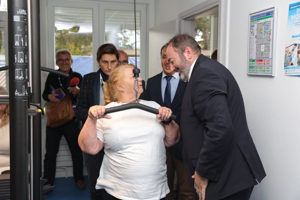 Avec <a href="/AOC1978/">Amélie Oudéa-Castéra</a>, nous pouvons l’affirmer : la prévention par le sport-santé est déjà une réalité en Moselle. Grâce au soutien des élus, des associations et des soignants, le Gouvernement accélère son déploiement dans tous les territoires, pour tous les âges de la vie.