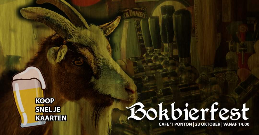 Heb jij al kaarten voor #bokbierdag in Kampen? Check snel cafeponton.nl