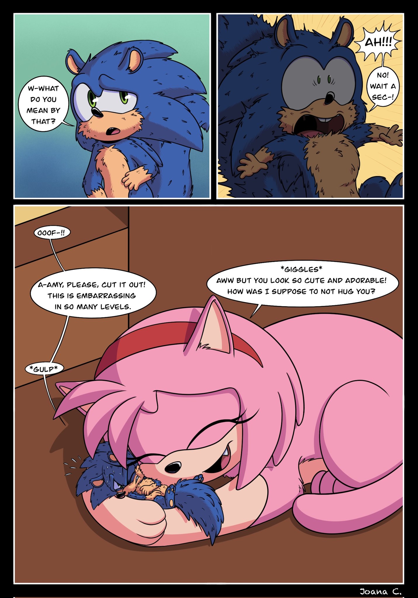 Joana Calado on X: If I were you I would start running @GottaGoFastYT  @BulmaBunnyGirl #Sonic #amyrose #sonamy #fanart  / X