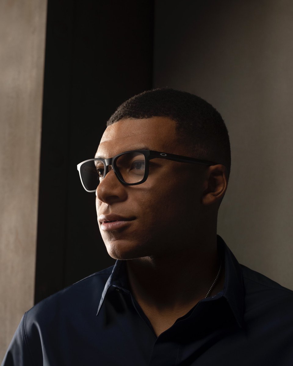 World-class performance meets unmatched style. Set yourself apart from the rest in Oakley Optical Collection. @KMbappe #BeWhoYouAre