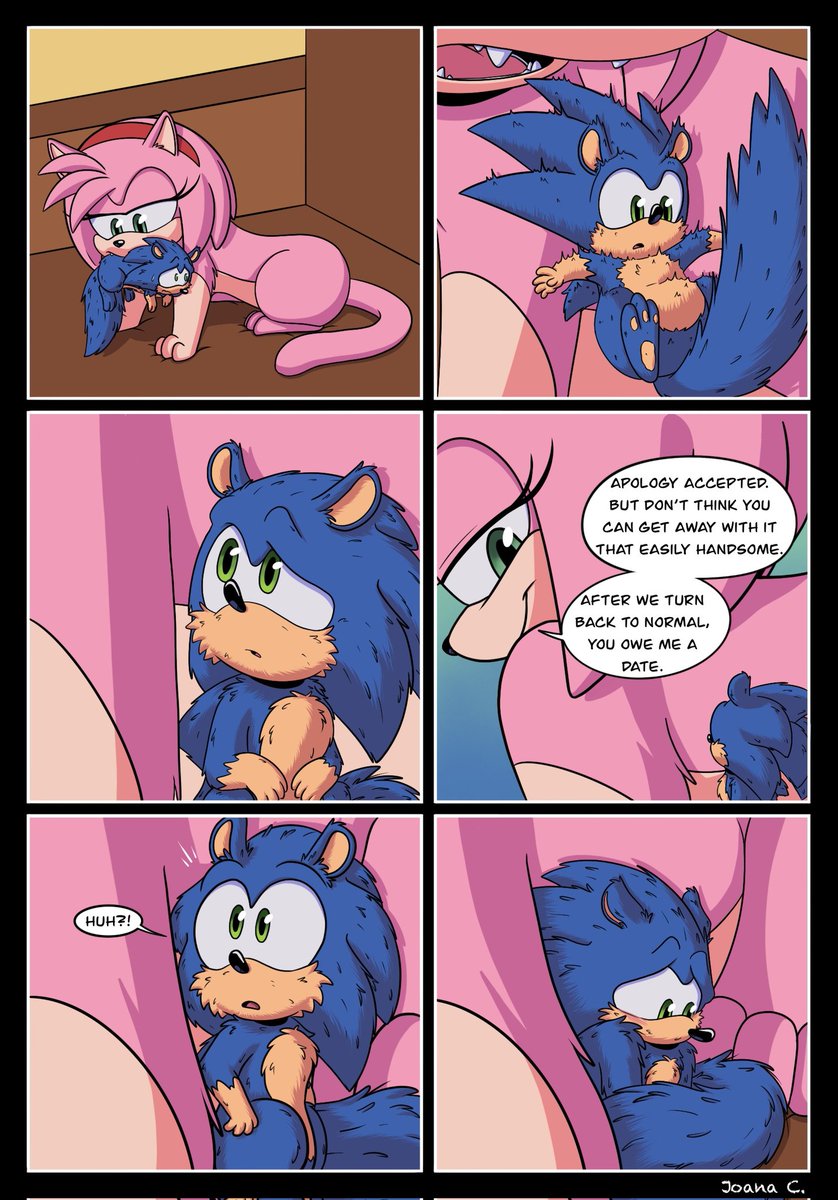 Joana Calado on X: If I were you I would start running @GottaGoFastYT  @BulmaBunnyGirl #Sonic #amyrose #sonamy #fanart  / X