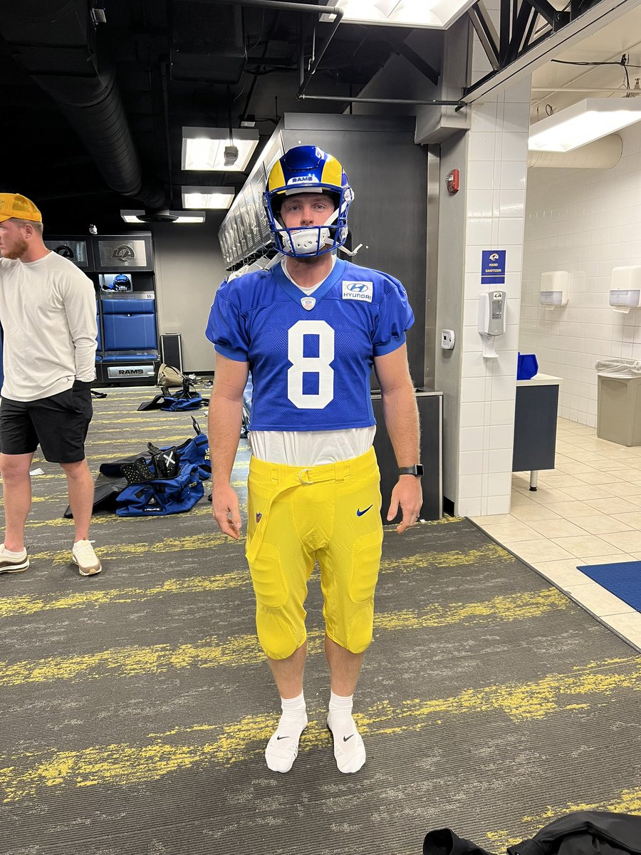 Matt Gay 🎱 (@mgtweetymonster) on Twitter photo How to dress as a kicker in the <a href="/NFL/">NFL</a> per <a href="/nflcommish/">Roger Goodell</a> to avoid a $5k pant length fine. Thanks guys now I feel safe and can do my job super well 👍🏼 sorry my third pic I’m showing leg skin #fined <a href="/PatMcAfeeShow/">Pat McAfee</a> <a href="/BleacherReport/">Bleacher Report</a> <a href="/barstoolsports/">Barstool Sports</a> How to dress as a kicker in the <a href="/NFL/">NFL</a> per <a href="/nflcommish/">Roger Goodell</a> to avoid a $5k pant length fine. Thanks guys now I feel safe and can do my job super well 👍🏼 sorry my third pic I’m showing leg skin #fined <a href="/PatMcAfeeShow/">Pat McAfee</a> <a href="/BleacherReport/">Bleacher Report</a> <a href="/barstoolsports/">Barstool Sports</a>
