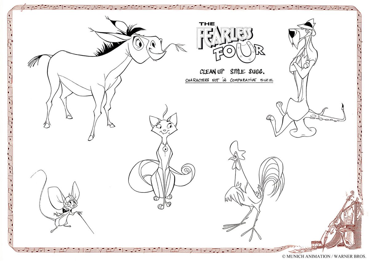 Gfurriends's tweet photo. Amazing character designs by Carlos and Jordi Grangel 🇪🇸!
#theroadtoeldorado #fearlessfour #tinytoonadventures #Madagascar https://t.co/IDrv60DvhF