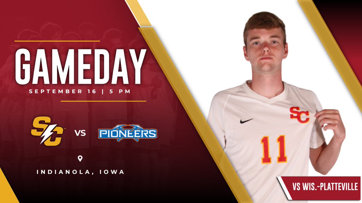 SCmensoccer's tweet photo. We return home to Buxton Stadium tonight!

🆚 UW-Platteville
🕔 5 p.m.
📍 Indianola, Iowa
🏟 Buxton Stadium
📊 https://t.co/36UaOn7vXz
🖥 https://t.co/IcPtaI5zT0
📄 https://t.co/qryzUU0snk https://t.co/FsLNOWImpH