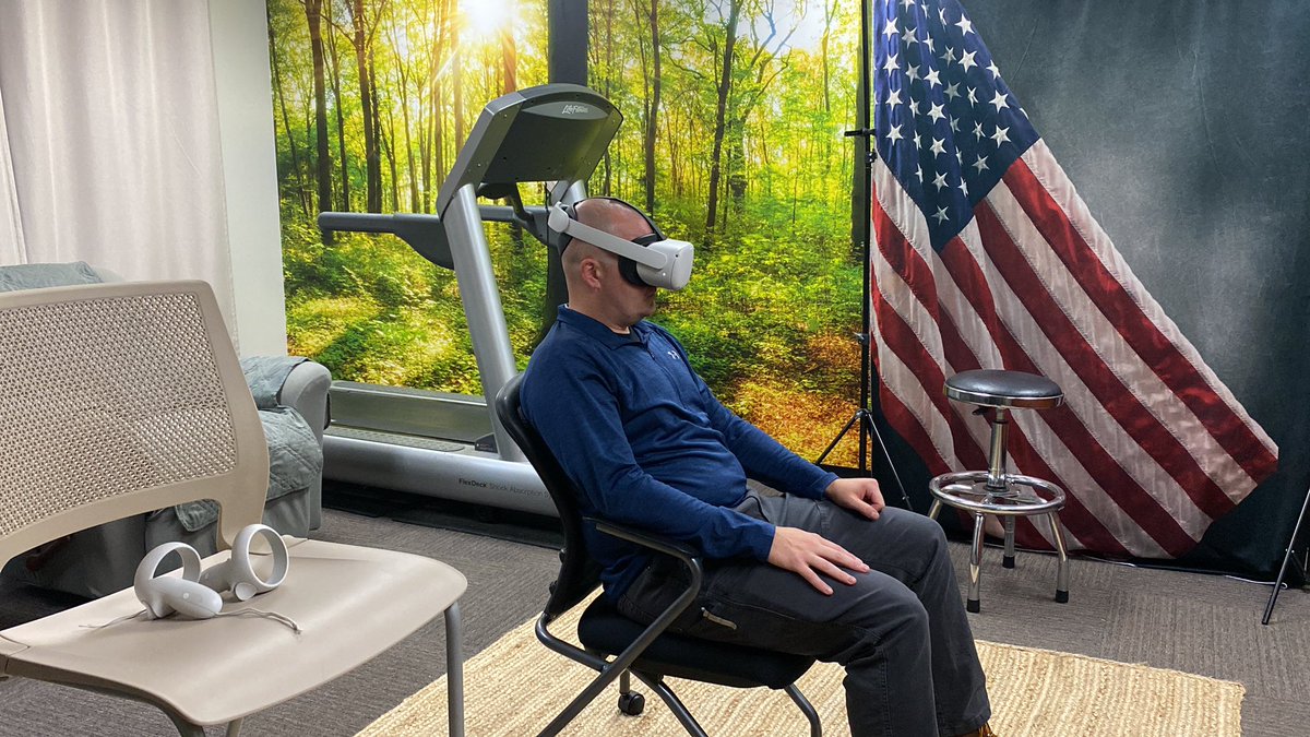 LienT's tweet photo. @CDMDePaul @MattersAtPlay #PUSHStudio team tested out our #GenderJustice #VirtualReality training prototype with @BuffaloGrove_IL police officers and got invaluable feedback. Appreciative of their support to help improve &amp; increase feasibility for VR essential skills training. https://t.co/Xjmf6vGcK7