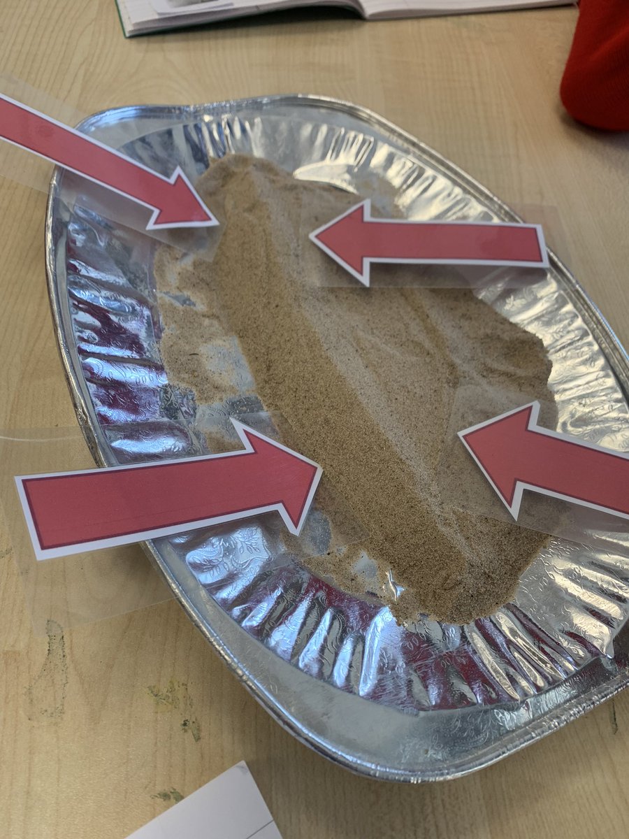 DownlandsGeog's tweet photo. Year 8s learning about sand dune formation this week… how else to learn it than with actual sand?! 🤩 https://t.co/3JbiKgSlti