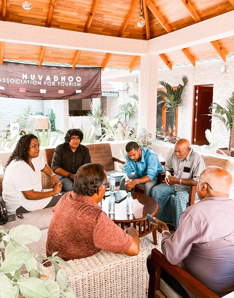 In collaboration with Huvadhoo Association for Tourism (HAT), today we held a successful event for veteran farmers in GDh Vaadhoo, where info on organic tech farming, concerns and solutions were discussed on the critical condition and status of Vaadhoo's soil. Thank you <a href="/hatmdv/">HAT</a>