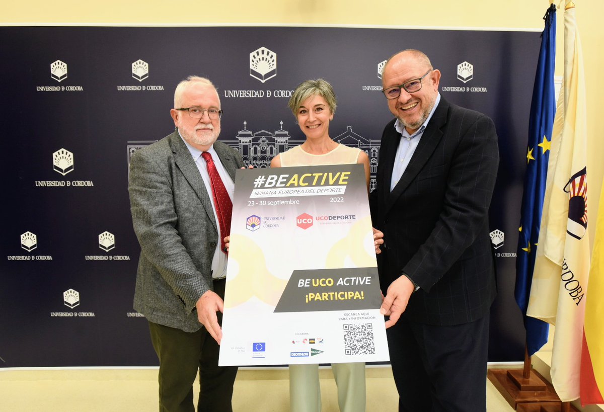 Puedes consultar o descargar en pdf el programa completo de la Semana Europea del Deporte en la Universidad de Córdoba en la  sección web de ucodeporte.es.

Enlace: uco.es/empresa/ucodep…

INSCRIPCIONES A PARTIR DEL 20 DE SEPTIEMBRE