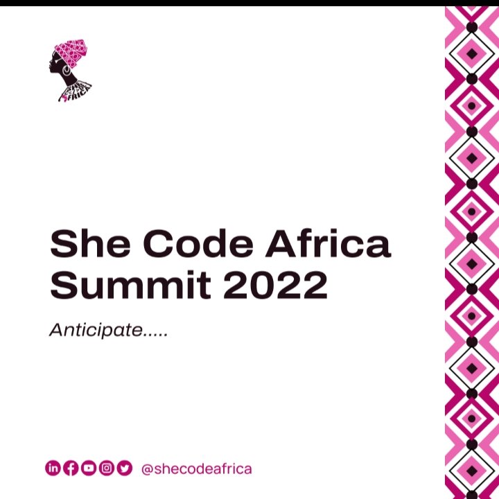 SCABenin's tweet photo. We're reporting live from
@SheCodeAfrica big 6 Anniversary π₯³π₯³π₯³π₯³
The big announcement!!!! By @Kolokodess
#SCAat6 #SCAanniversary #SCASummit22 https://t.co/ct4kYjmx3Z