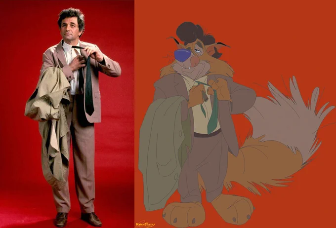 A couple quick character studies of Peter Fox based on some Peter Falk Columbo promotional photos!   