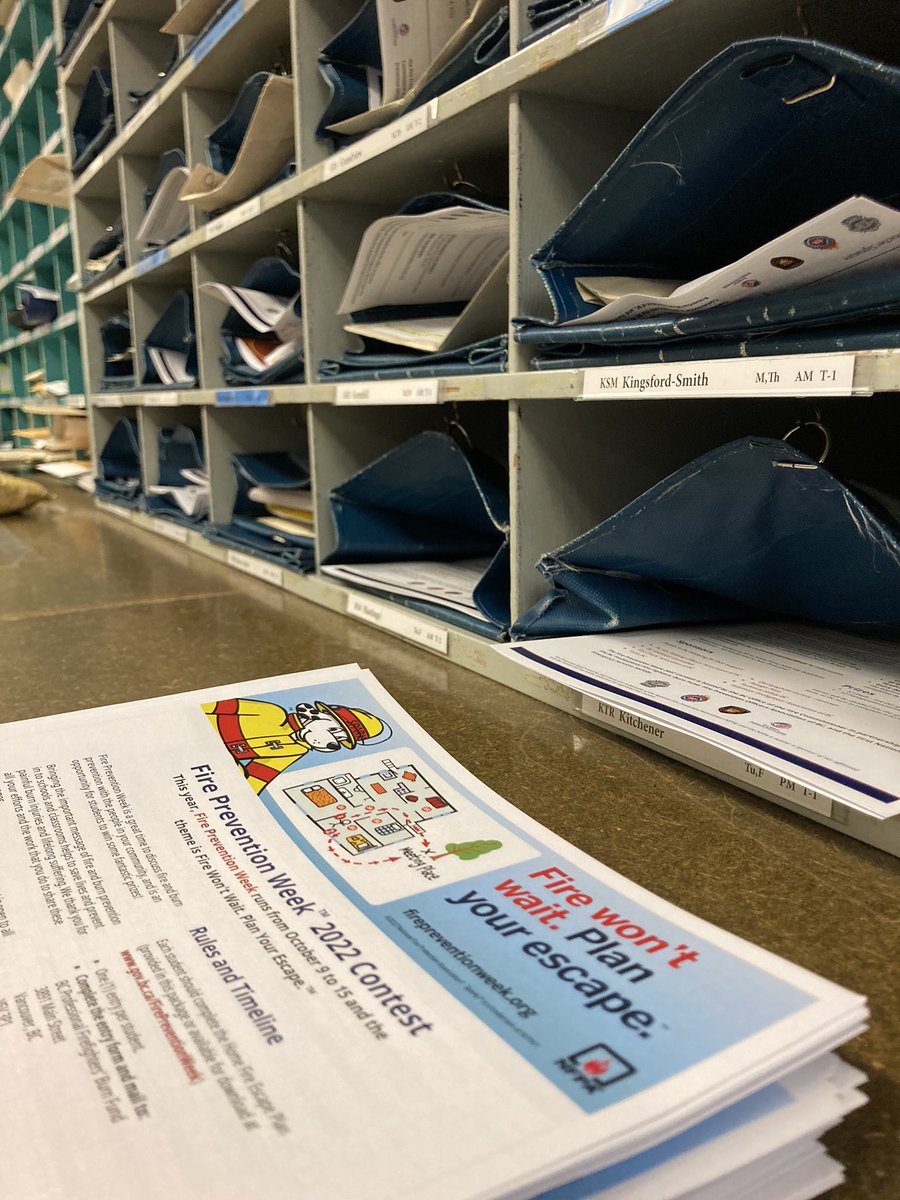 kelsforsythevf's tweet photo. Keep your eyes out @VSB39 for the Fire Prevention Week Contest, there are some awesome prizes up for grabs! 

#FireWontWaitPlanYourEscape #FPW2022 #FirePreventionWeek https://t.co/6YSgbolJM8